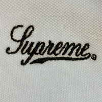 Supreme シュプリーム Cursive Polo ライトブルー sizeM 瑞穂店