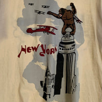 FREEWHEELERS フリーホイーラーズ Power Wear NEW YORK キングコング プリントTシャツ アイボリー Size M 福生店
