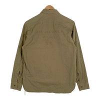 Pherrow's フェローズ U.S.N. チンストラップ 長袖シャツ オリーブ ステンシル Size M 福生店