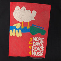 90's WOODSTOCK 94 ウッドストック プリントTシャツ ブラック GEM USA製 94コピーライト Size L 福生店