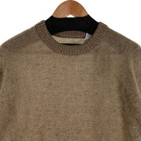 WACKO MARIA ワコマリア 24AW MOHAIR CREW NECK SWEATER モヘア クルーネックセーター TYPE-1 ベージュ 24FW-WMK-KN23 Size M 福生店