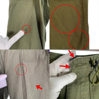 NEEDLES ニードルズ String Fatigue Pant-Back Sateen ストリングファティーグパンツ オリーブ ミリタリー NS183 Size XS 福生店