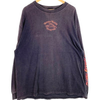 00's ORANGE COUNTY CHOPPERS オレンジカウンティチョッパーズ プリント ロングスリーブTシャツ ブラック メキシコ製 Size XXL 福生店