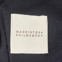 MACKINTOSH PHILOSOPHY マッキントッシュフィロソフィー H1R85-616-29 ウール イージースラックスパンツ ネイビー size42 瑞穂店