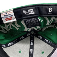 SUPREME シュプリーム 21AW New York Yankees Box Logo New Era ニューヨーク・ヤンキース ボックスロゴ ニューエラ ベースボールキャップ 59FIFTY グリーン Size 8 (63.5cm) 福生店