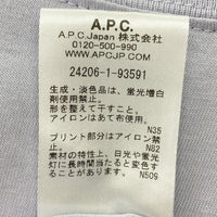 A.P.C. アーペーセー 24206-1-93591 Tシャツ パープル sizeL 瑞穂店