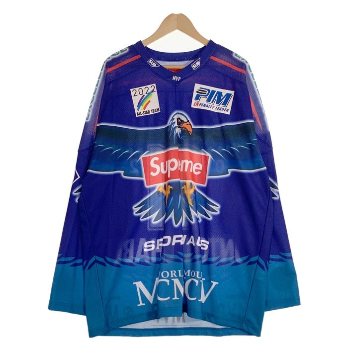 SUPREME シュプリーム 22SS Eagle Moto Jersey イーグル モト ジャージ