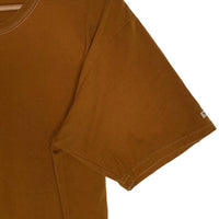 FLAT HEAD フラットヘッド プリントTシャツ キャメル Size 44 福生店