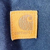 Carhartt カーハート J130 MDT メキシコ製 アクティブジャケット 企業ロゴ ネイビー sizeL 瑞穂店