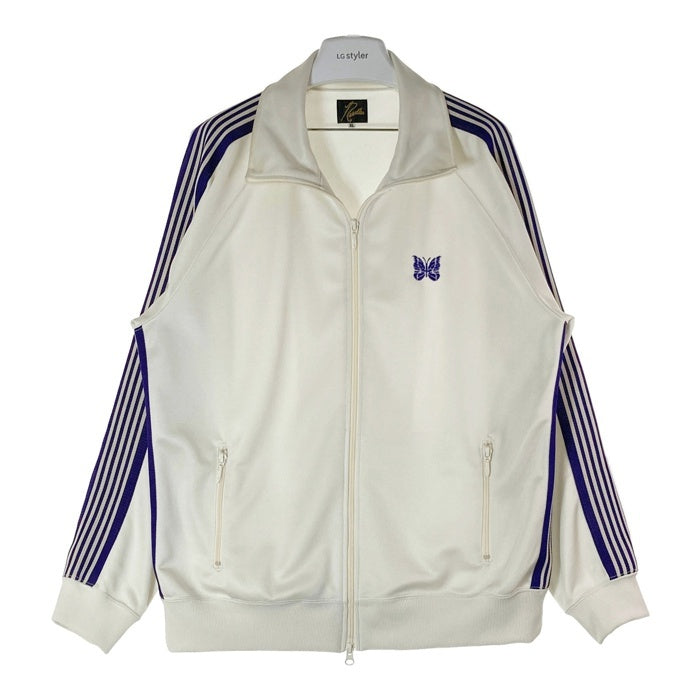 Needles ニードルス MR284 Track Jacket Poly Smooth トラックジャケット ホワイト sizeXL 瑞穂店