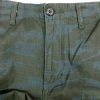 AVIREX アヴィレックス 783-7110002 リップストップ ファティーグ カーゴパンツ 迷彩 ブラックブルー sizeM 瑞穂店