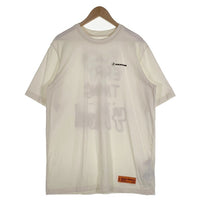 HERON PRESTON ヘロンプレストン バックプリント Tシャツ ホワイト HMAA026S22JER005 Size L 福生店