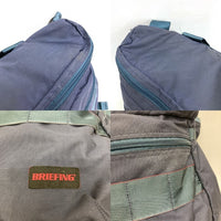 Briefing ブリーフィング UNITED ARROWS green label relaxing別注 メッセンジャーバッグ ネイビー 瑞穂店