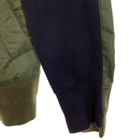 NIKE ナイキ 20AW sacai サカイ NRG HOODY プルオーバーパーカー ブラック オリーブ 切替 CW2419-475 Size S 福生店