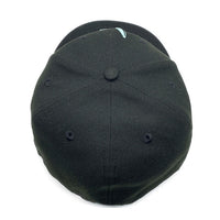 New Era ニューエラ 59FIFTY MLB シアトル・マリナーズ ベースボールキャップ ブラック ティファニーブルー Size 7 5/8 (60.6cm) 福生店