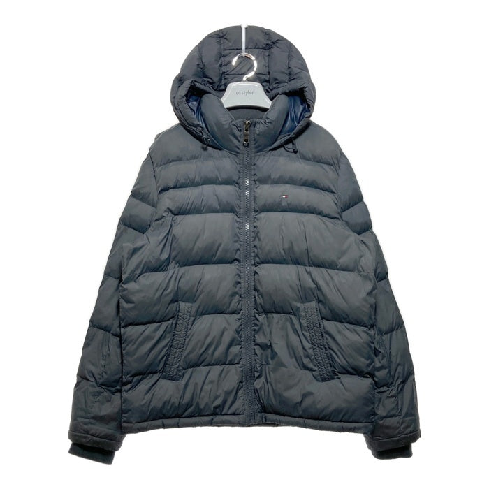 トミーヒルフィガー 中綿ダウンコート ヘザーグレー TOMMY HILFIGER トミーヒルフィガー 中綿ジャケット グレー Size