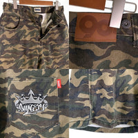 9090 ナインティナインティ ショートパンツ ショーツ ハーフパンツ ウッドランドカモ NN1944 Size L 福生店