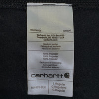 Carhartt カーハート RELAXED FIT フリース ジップアップベスト ブラック 104995-M Size L 福生店