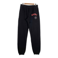 SAINT Mxxxxxx セントマイケル 24SS SWT PNT ARCH SAINT スウェットパンツ アーチロゴプリント ワッペン ブラック SM-YS8-0000-044 Size M 福生店