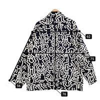 H&M エイチアンドエム Keith Hering キースヘリング コットン カバーオール ブラック ホワイト Size US XL 福生店