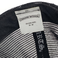 Chrome Hearts クロムハーツ MULTI COLOR CEMETERY CROSS TRUCKER CAP マルチカラー セメタリークロス トラッカーキャップ ブラック 福生店