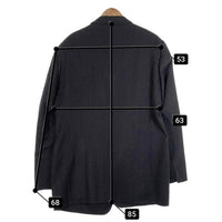 GIORGIO ARMANI ジョルジオアルマーニ CLASSICO ウール 3B テーラードジャケット グレー Size 48 福生店