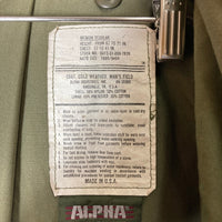 ALPHA INDUSTRIES アルファインダストリーズ USA製 80's 旧タグ SCOVILL M-65 フィールドジャケット カーキ sizeM-R 瑞穂店