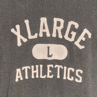 XLARGE エクストララージ 半袖スウェットクルーネック チャコールグレー 0121207 薄手 Size L 福生店