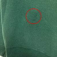 FRUIT OF THE LOOM フルーツオブザルーム USA製 正面ワッペン スウェットトレーナー グリーン sizeL 瑞穂店