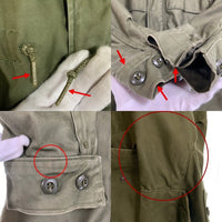50's~ U.S.ARMY M-51 FIELD JACKET フィールドジャケット オリーブ アルミコンマー 8405-255-8593 Size XS-R 福生店