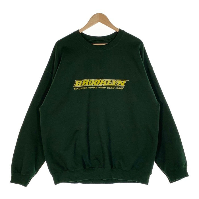 UNDER R アンダーアール Brooklyn Machine Works Sweat Pullover スウェットトレーナー グリーン Size L-XL 相当 UNDER R アンダーアール Brooklyn Machine Works Sweat Pullover
