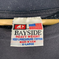 90's Heretic in good company プリントTシャツ ブラック 宗教画 BAY SIDE USA製 Size XL 福生店