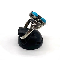 AL 刻印 ターコイズ シルバーリング 925 Size 17号 福生店