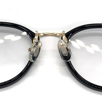 UNITED ARROWS ユナイテッドアローズ KANEKO OPTICAL 金子眼鏡 別注 Logan ローガン ボストン メガネ アイウェア ブラック ゴールド 福生店