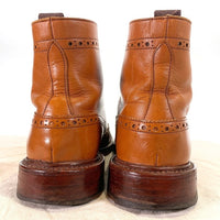 Trickers トリッカーズ MALTON モールトン カントリーブーツ ウィングチップ レザーソール 2508 Size UK 8.5 (27-27.5cm) 福生店