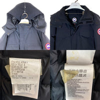 CANADA GOOSE カナダグース 4078JM KAMLOOPS カムループス ダウンジャケット ネイビー sizeM 瑞穂店