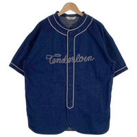 TENDERLOIN テンダーロイン 21SS BASEBALL SHT S/S DENIM RH デニム 半袖 ベースボールシャツ インディゴ Size L 福生店