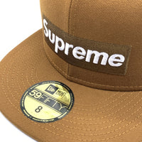 SUPREME シュプリーム 22AW Money Box Logo New Era マネーボックスロゴ ニューエラ ベースボールキャップ 59FIFTY ブラウン Size 8 (63.5cm) 福生店