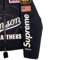 SUPREME シュプリーム Vanson Leathers バンソン レザーズ 25AW GORE-TEX Shell Jacket ゴアテックス シェル ジャケット ブラック Size S 福生店