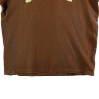 STUSSY ステューシー ロゴ刺繍 ロングTシャツ ブラウン sizeL 瑞穂店