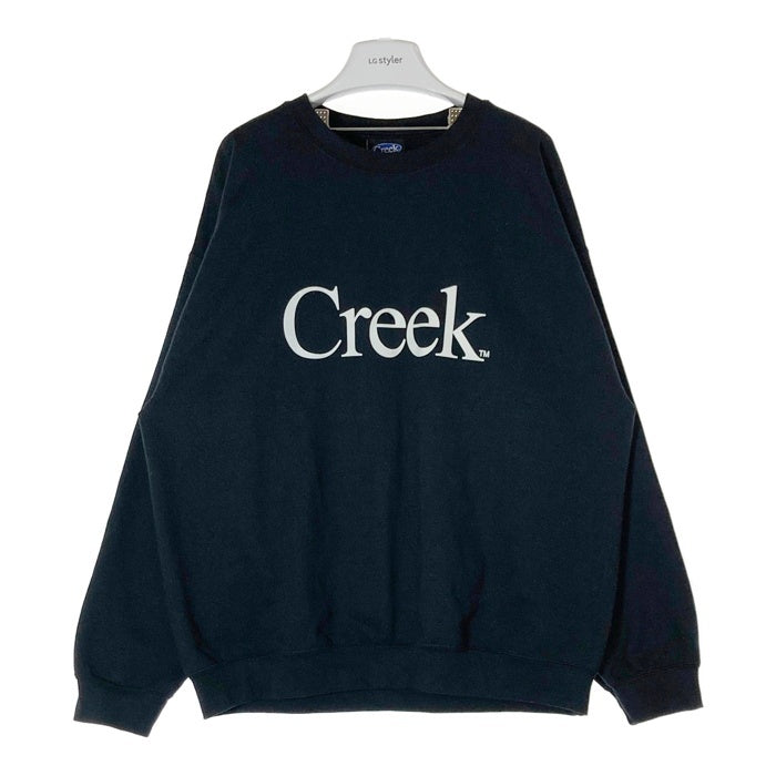 Creek ロゴ スウェット トレーナー Creek Angler クリーク アングラー ロゴスウェットトレーナー
