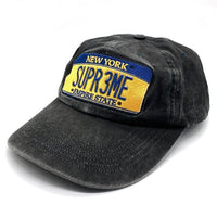 SUPREME シュプリーム 25SS Licence Plate 6-Panel ライセンスプレート 6パネル キャップ ブラック 福生店