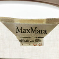 MAX MARA マックスマーラー リネンシャツ ホワイト size8 瑞穂店