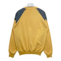 Levi's リーバイス イタリア製 肩デニム切替 スウェットトレーナー イエロー sizeL 瑞穂店