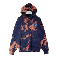 KEBOZ ケボズ ブリーチ加工 ロゴ パーカー ネイビー sizeM 瑞穂店