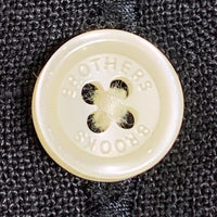 Brooks Brothers ブルックスブラザース リネン 麻 長袖 ボタンダウン シャツ ブラック Size L 福生店