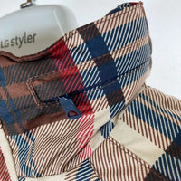 A BATHING APE アベイシングエイプ ラブジェネチェック スノボジャケット ブラウン sizeM 瑞穂店