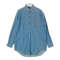 Polo Ralph Lauren ポロラルフローレン 30周年記念刺繍 ボタンダウン デニムシャツ ライトインディゴ sizeM 瑞穂店