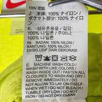 NIKE ナイキ × STUSSY ステューシー CT4310-308 Windrunner Jacket ウインドランナー ジャケット プルオーバー イエロー sizeL 瑞穂店