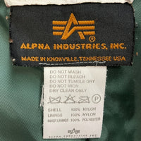 ALPHA INDUSTRIES アルファインダストリーズ USA製 N-2B フライトジャケット オリーブ sizeM 瑞穂店